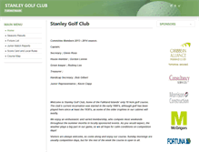 Tablet Screenshot of golf.falklands.info